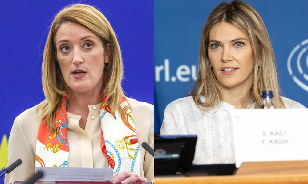 Το Politico «βραβεύει» Καϊλή και Μέτσολα: Οι 2 γυναίκες που άλλαξαν την εικόνα του Ευρωπαϊκού Κοινοβουλίου